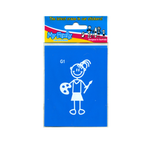 Load image into Gallery viewer, My Family Stickers - Girls