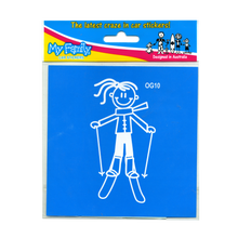 Load image into Gallery viewer, My Family Stickers - Girls