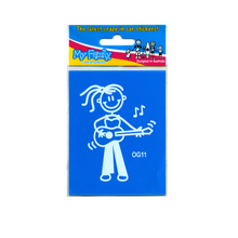 Load image into Gallery viewer, My Family Stickers - Girls