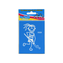 Load image into Gallery viewer, My Family Stickers - Girls