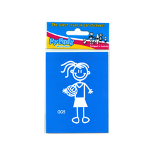 Load image into Gallery viewer, My Family Stickers - Girls