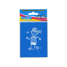 Load image into Gallery viewer, My Family Stickers - Girls