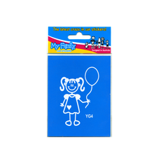 Load image into Gallery viewer, My Family Stickers - Girls