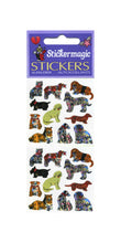 Load image into Gallery viewer, Pack of Prismatic Stickers - Micro Dogs