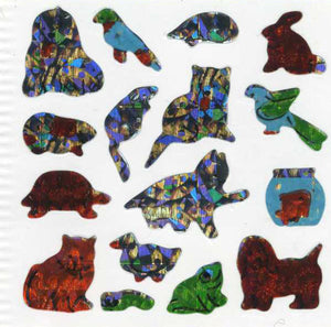 Pack of Prismatic Stickers - Micro Pets