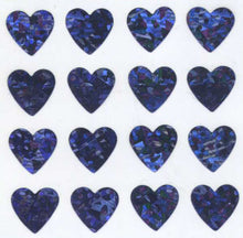 Load image into Gallery viewer, Pack of Prismatic Stickers - Multi Lilac Hearts