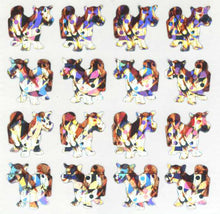 Load image into Gallery viewer, Pack of Prismatic Stickers - Ponies - Silver