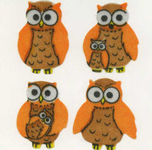 Load image into Gallery viewer, Pack of Silkie Stickers - Mother &amp; Baby Owl