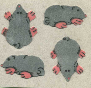 Pack of Furrie Stickers - Moles