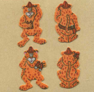 Pack of Furrie Stickers - Leopards