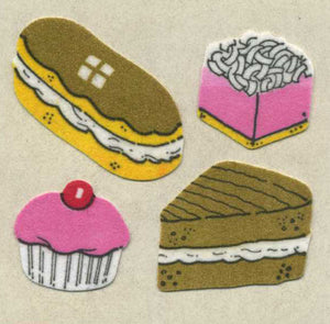 Pack of Furrie Stickers - Cakes