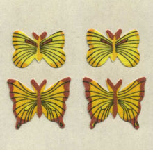 Load image into Gallery viewer, Pack of Furrie Stickers - Yellow Butterflies