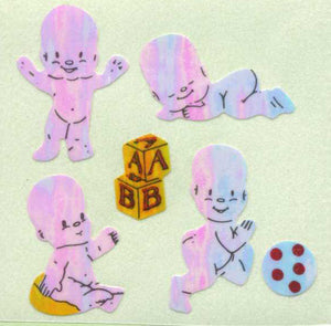 Pack of Pearlie Stickers - Happy Babies