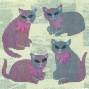 Pack of Pearlie Stickers - Black Cats