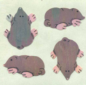 Pack of Pearlie Stickers - Moles