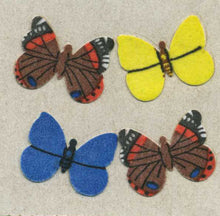 Load image into Gallery viewer, Pack of Furrie Stickers - Multi Coloured Butterflies