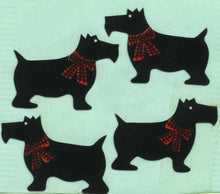 Load image into Gallery viewer, Pack of Paper Stickers - Black Scotties