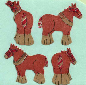 Pack of Paper Stickers - Shire Horses