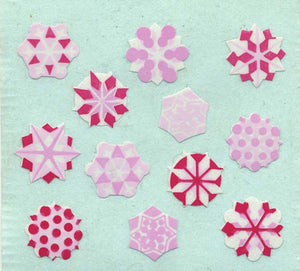Pack of Paper Stickers - Snowflakes