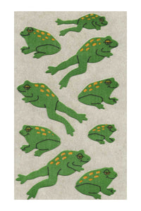 Maxi Furrie Stickers - Frogs