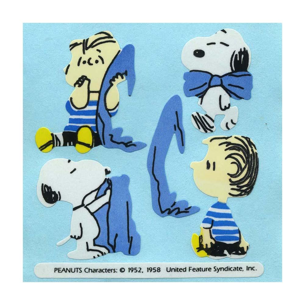 Maxi Stickers Snoopy & Linus with Blanket Stickermagic UK