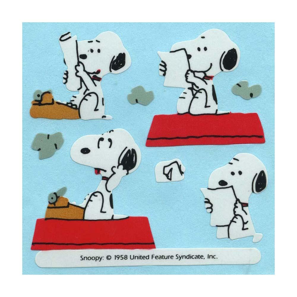 Maxi Stickers - Snoopy & Typewriter – Stickermagic UK