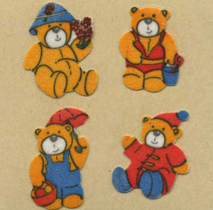 Pack of Furrie Stickers - 4 Seasons Teddies