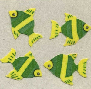 Pack of Furrie Stickers - Angel Fish