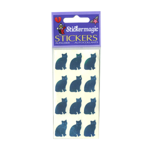 Pack of Shiny Stickers - Cats