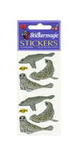 Load image into Gallery viewer, Pack of Prismatic Stickers - Seals And Fish