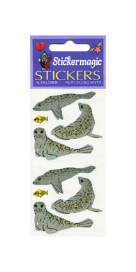 Pack of Prismatic Stickers - Seals And Fish
