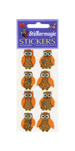 Load image into Gallery viewer, Pack of Silkie Stickers - Mother &amp; Baby Owl