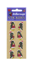 Load image into Gallery viewer, Pack of Furrie Stickers - Winter Penguins