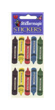 Load image into Gallery viewer, Pack of Furrie Stickers - Crayons