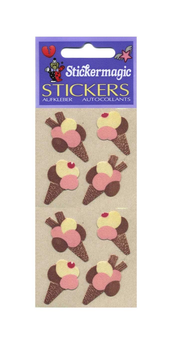 Pack of Furrie Stickers - Ice Cream