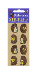 Pack of Furrie Stickers - Mr & Mrs Hedgehog