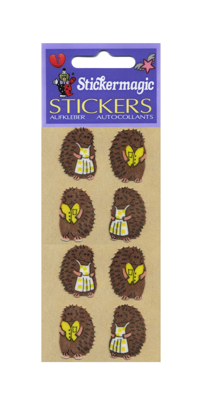 Pack of Furrie Stickers - Mr & Mrs Hedgehog