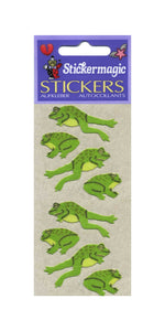 Pack of Furrie Stickers - Jumping Frogs