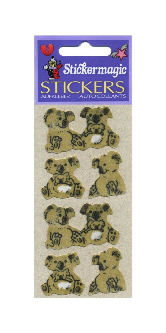 Pack of Furrie Stickers - Cute Koalas