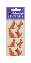 Load image into Gallery viewer, Pack of Furrie Stickers - Kangaroos