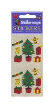 Load image into Gallery viewer, Pack of Furrie Stickers - Christmas Trees