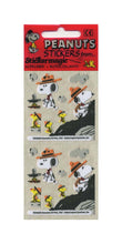 Load image into Gallery viewer, Pack of Furrie Stickers - Snoopy and Woodstock Camping