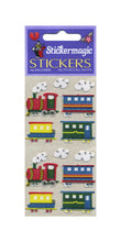 Load image into Gallery viewer, Pack of Furrie Stickers - Steam Trains