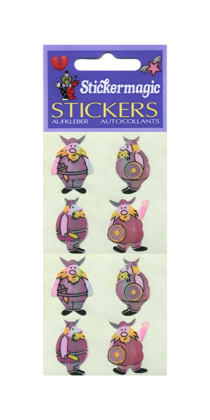 Pack of Pearlie Stickers - Vikings