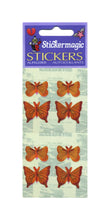 Load image into Gallery viewer, Pack of Pearlie Stickers - Yellow Butterflies