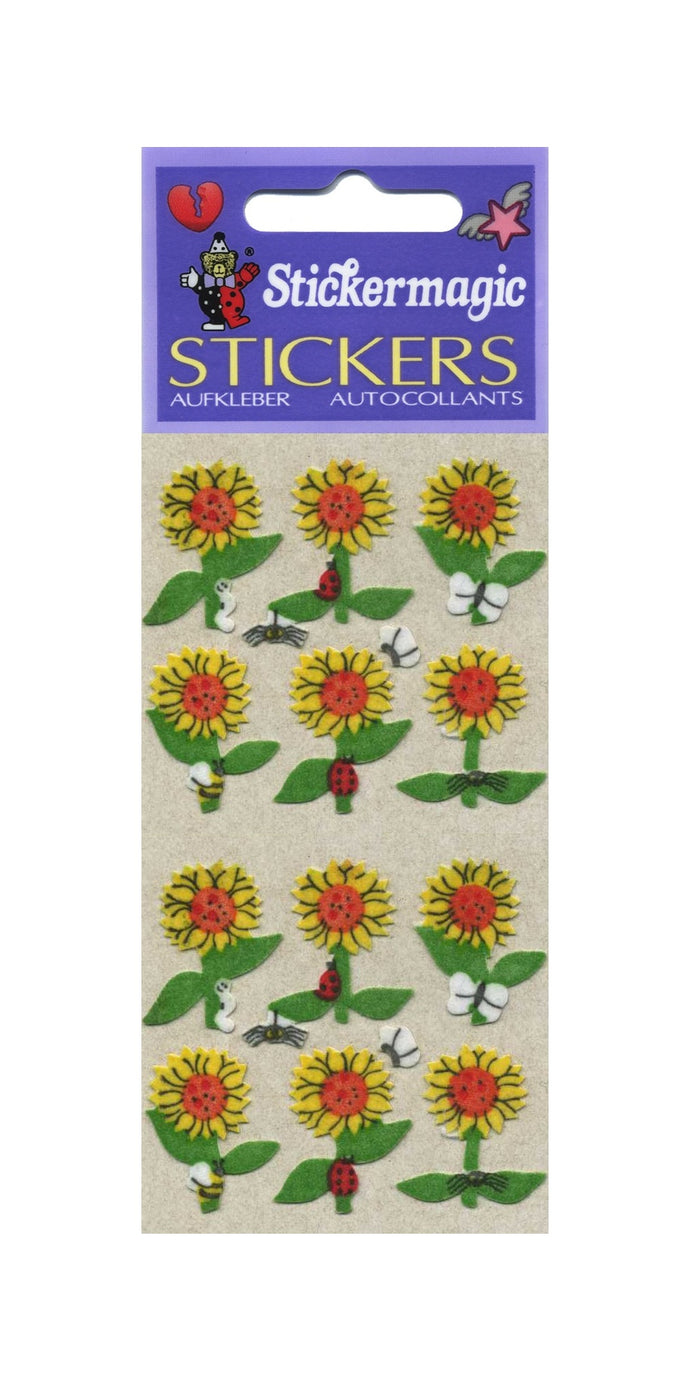 Pack of Furrie Stickers - Sunflowers