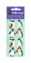 Load image into Gallery viewer, Pack of Paper Stickers - Penguin Family