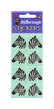 Load image into Gallery viewer, Pack of Paper Stickers - Zebras