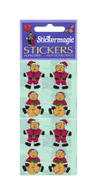 Load image into Gallery viewer, Pack of Paper Stickers - Santa Bears