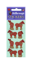 Load image into Gallery viewer, Pack of Paper Stickers - Shire Horses